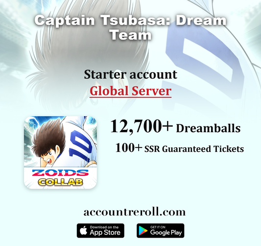 Captain Tsubasa: Dream Team Starter Account [Global]