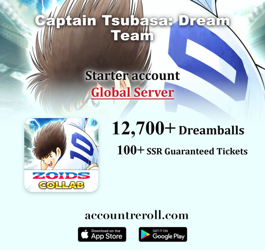 Captain Tsubasa: Dream Team Starter Account [Global]