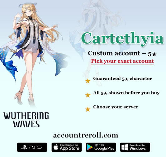 Cartethyia Wuthering Waves Custom Account