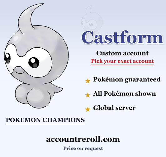 Castform Pokemon Champions Custom Account