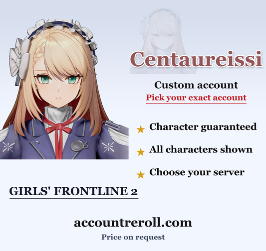 Centaureissi Girls' Frontline 2 Custom Account