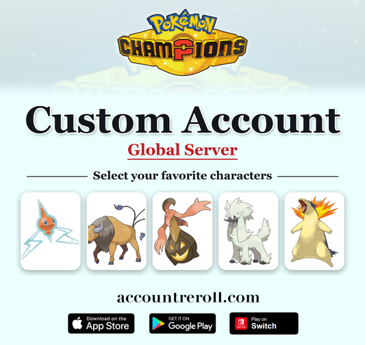 Pokemon Champions Custom Account
