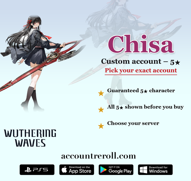 Chisa Wuthering Waves Custom Account