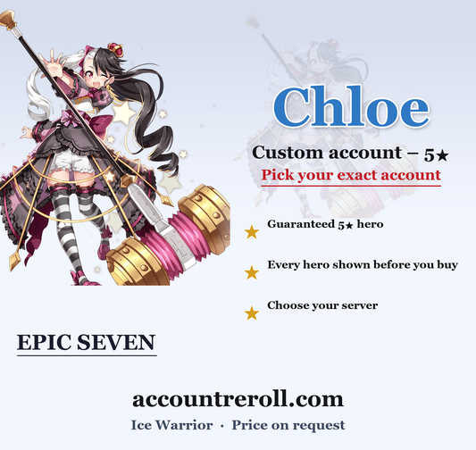 Chloe Epic Seven Custom Account