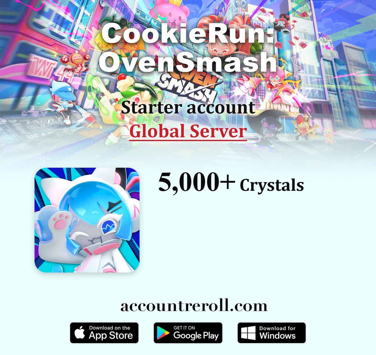 CookieRun: OvenSmash Starter Account [Global]