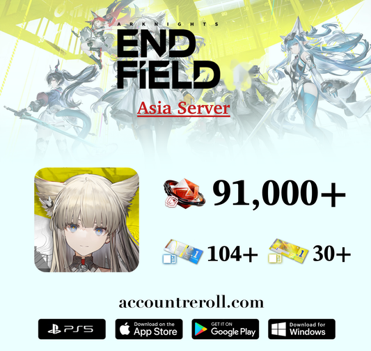 Arknights: Endfield Reroll Account [Asia]