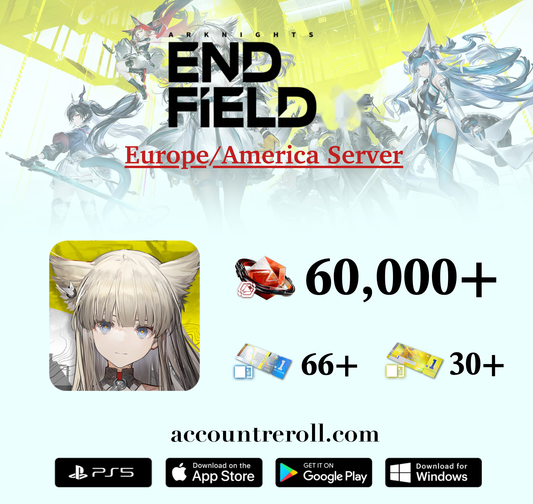 Arknights: Endfield Reroll Account [Europe/America]