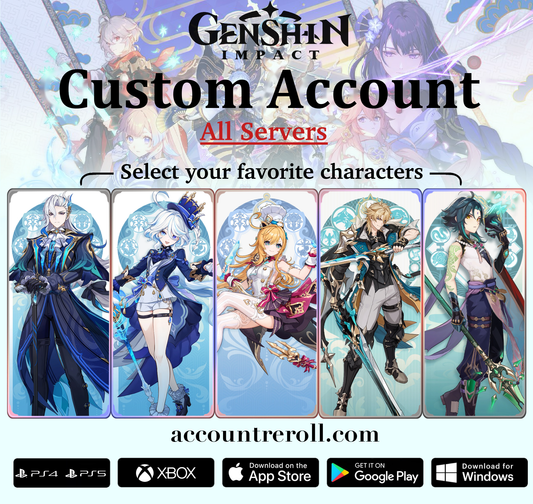 Genshin Impact Custom Account