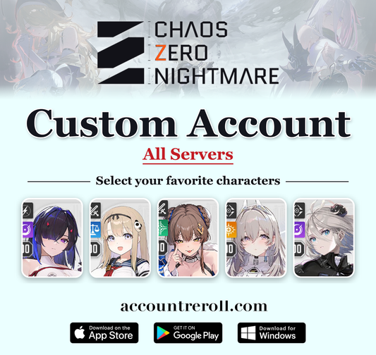Chaos Zero Nightmare Custom Account