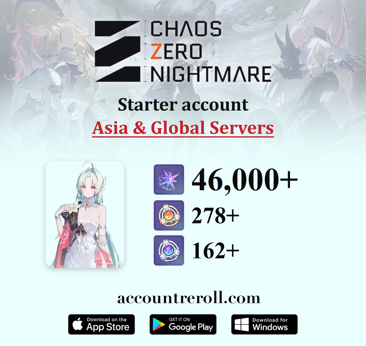Heidemarie Chaos Zero Nightmare Starter Account
