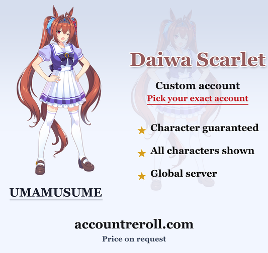 Daiwa Scarlet Umamusume Custom Account
