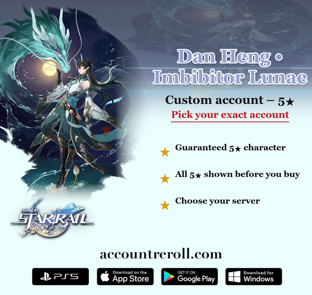 Dan Heng • Imbibitor Lunae Honkai Star Rail Custom Account