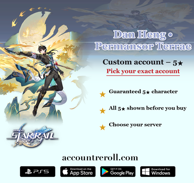 Dan Heng • Permansor Terrae Honkai Star Rail Custom Account