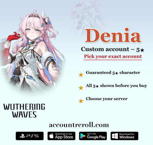 Denia Wuthering Waves Custom Account