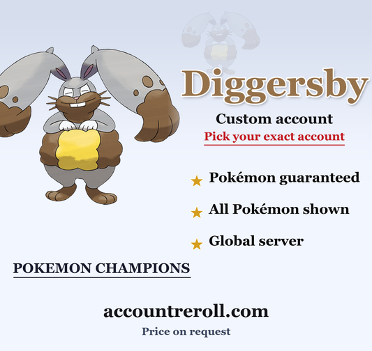 Diggersby Pokemon Champions Custom Account