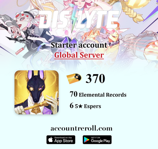 Dislyte Starter Account with Gold Records [Global]