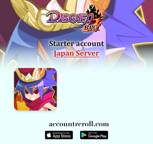 Disgaea RPG Starter Account [Japan]