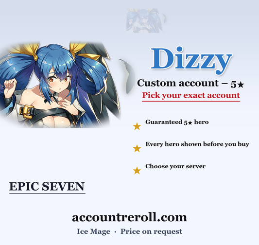 Dizzy Epic Seven Custom Account