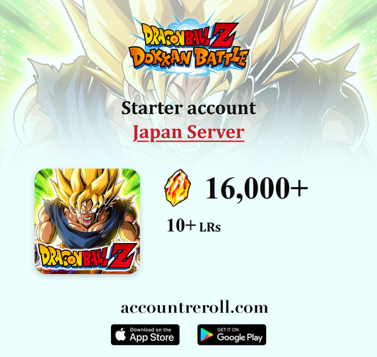 Dokkan Battle Starter Account with LRs [Japan - iOS]