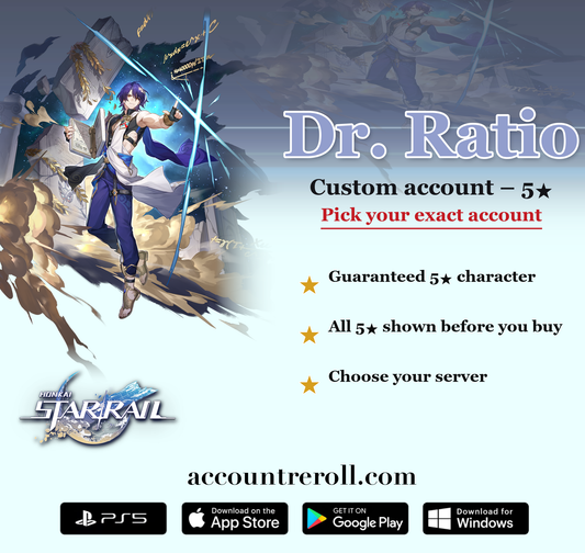 Dr. Ratio Honkai Star Rail Custom Account