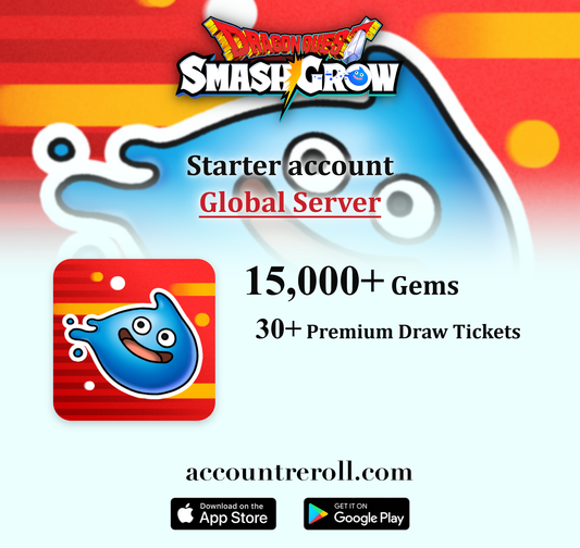 Dragon Quest Smash Grow Starter Account [Global]