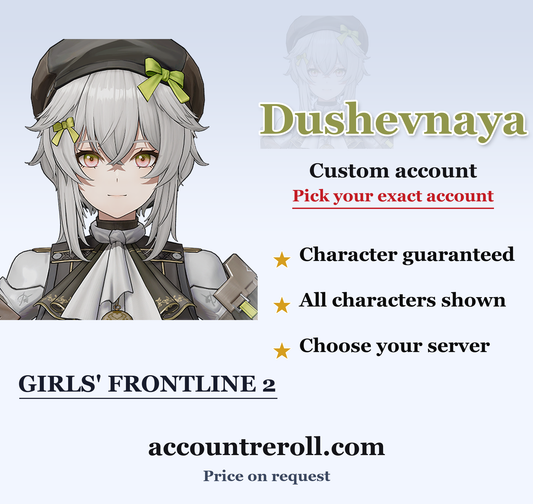Dushevnaya Girls' Frontline 2 Custom Account