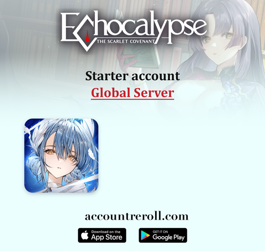 Echocalypse: The Scarlet Covenant Starter Account with SSR Characters [Global]