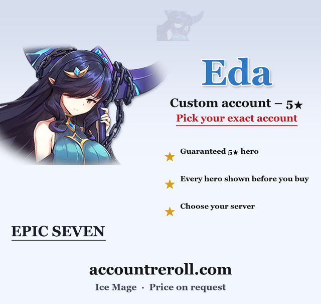 Eda Epic Seven Custom Account