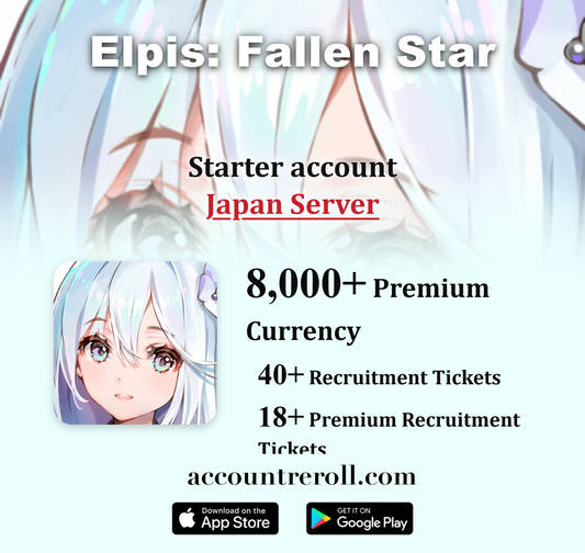 Elpis: Fallen Star Starter Account [Japan]