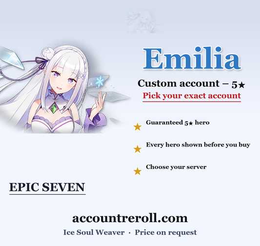 Emilia Epic Seven Custom Account