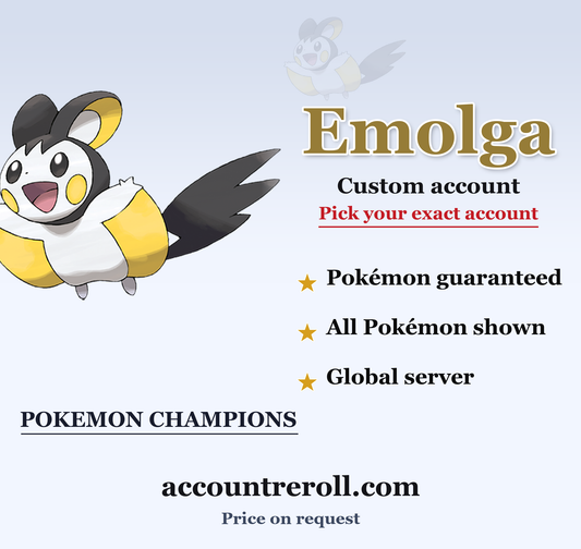 Emolga Pokemon Champions Custom Account