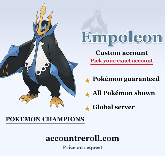 Empoleon Pokemon Champions Custom Account