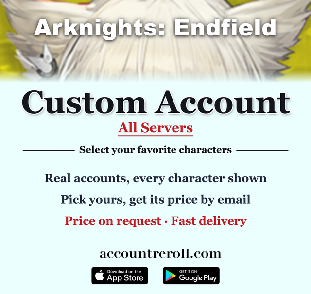 Arknights: Endfield Custom Account