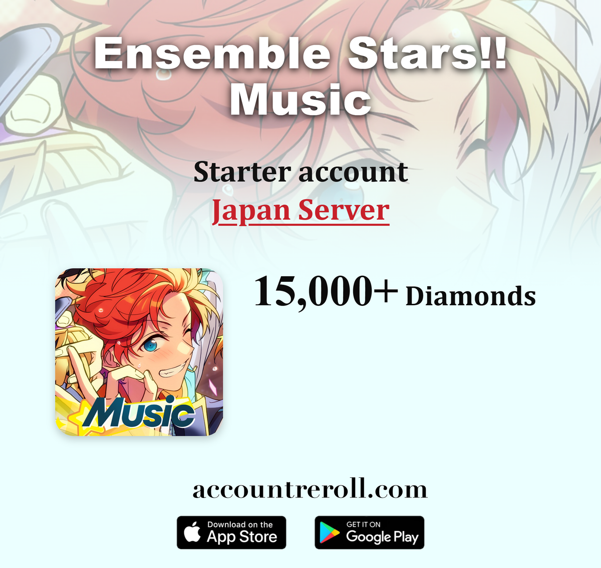 Ensemble Stars!! Music Starter Account [Japan]