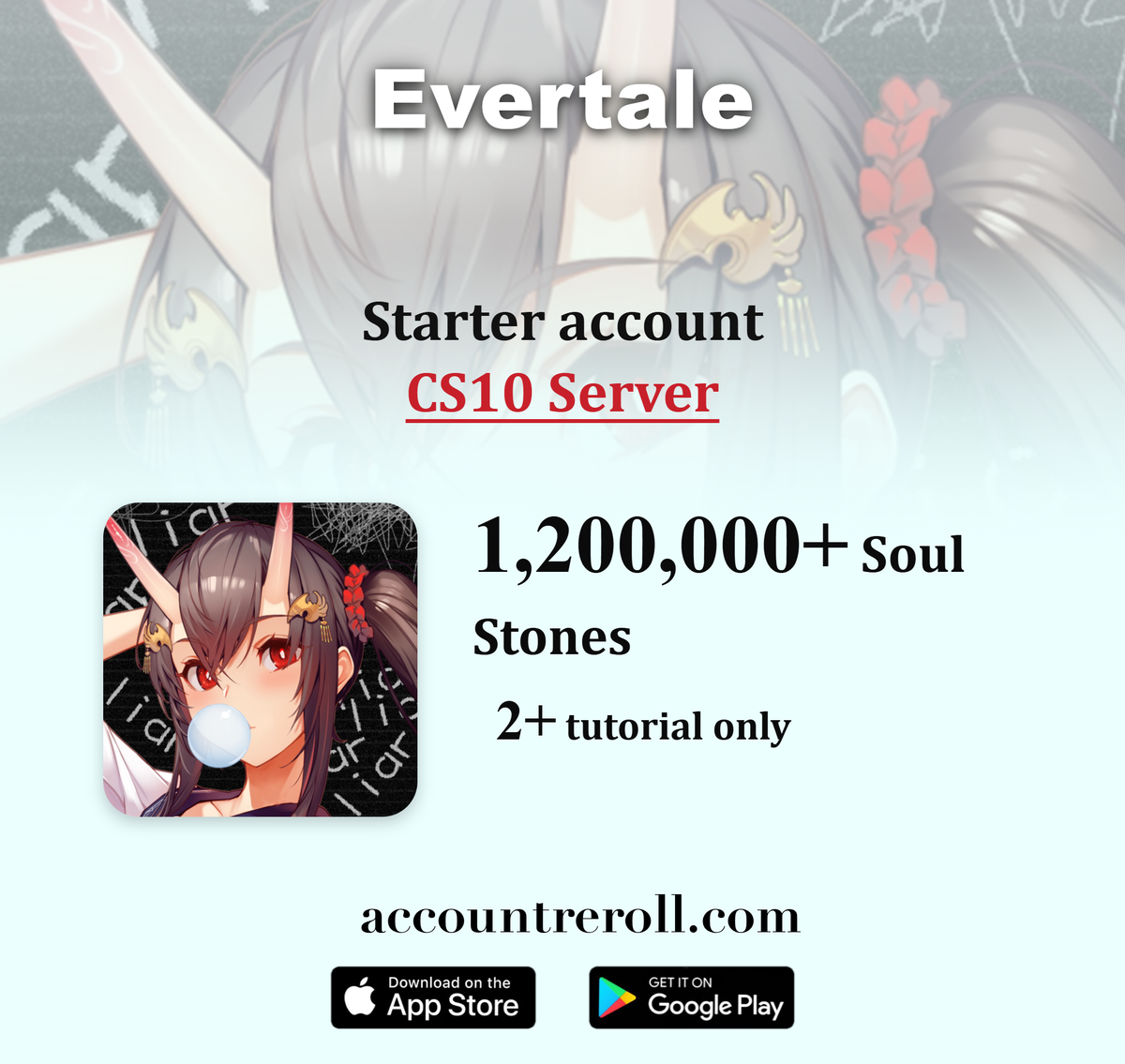 Evertale Starter Account [CS10]