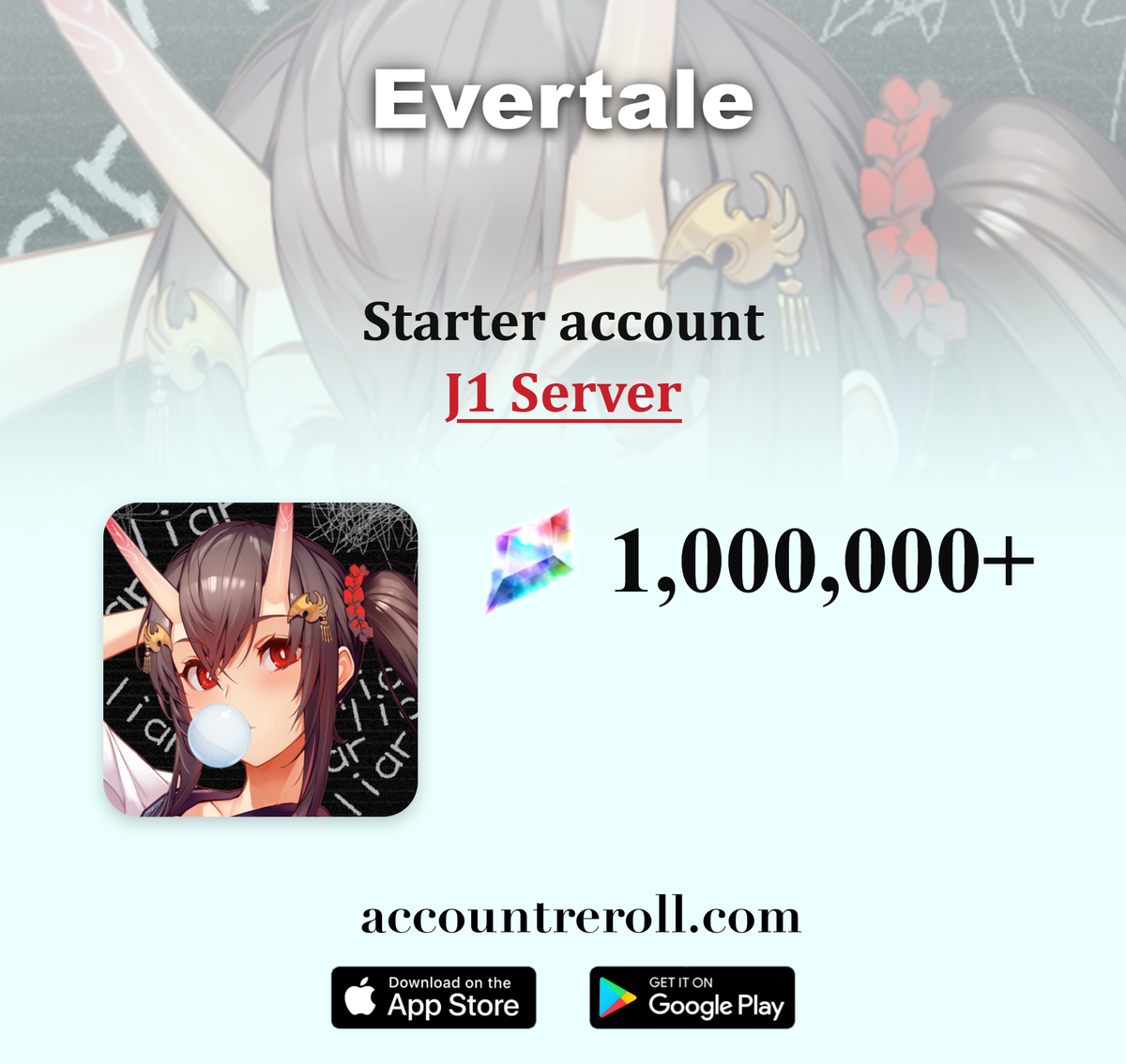 Evertale Starter Account [J1]