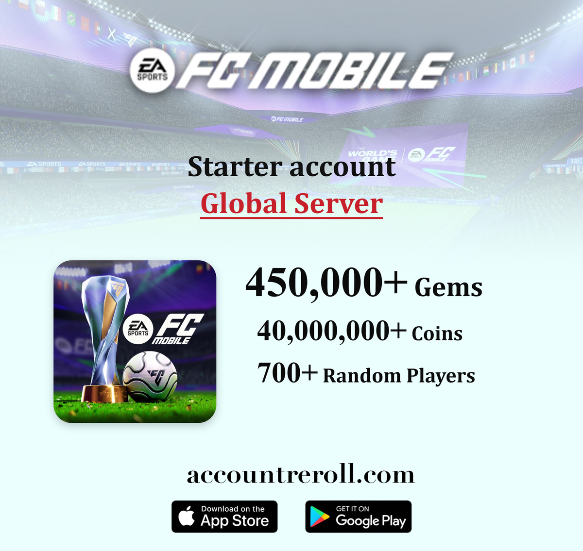 EA SPORTS FC Mobile Starter Account with Gems [Global]