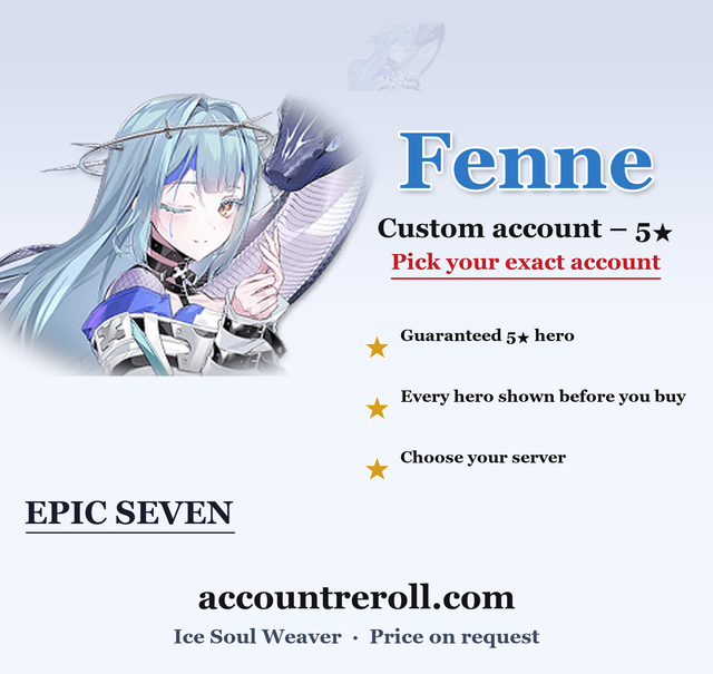 Fenne Epic Seven Custom Account