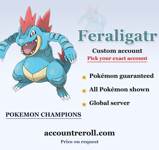 Feraligatr Pokemon Champions Custom Account