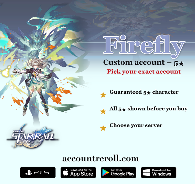 Firefly Honkai Star Rail Custom Account