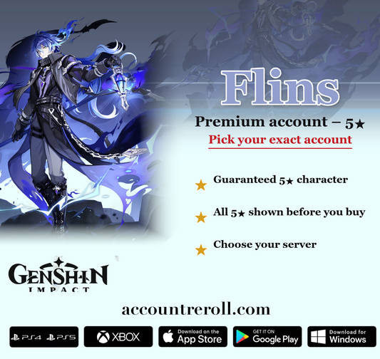 Flins Genshin Impact Premium Custom Account