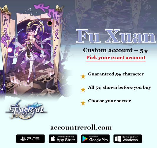 Fu Xuan Honkai Star Rail Custom Account