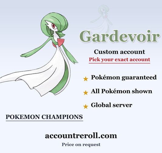 Gardevoir Pokemon Champions Custom Account
