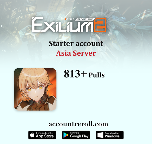 Girls' Frontline 2: Exilium Starter Account with Pulls [Asia]