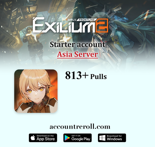Girls' Frontline 2: Exilium Starter Account with Pulls [Asia]