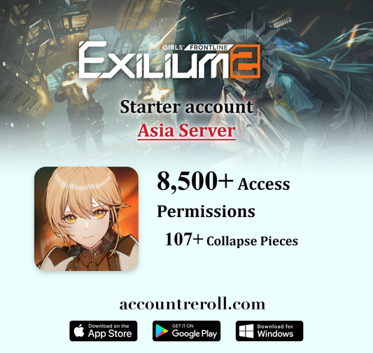 Girls' Frontline 2: Exilium Starter Account with Access Permissions [Asia]