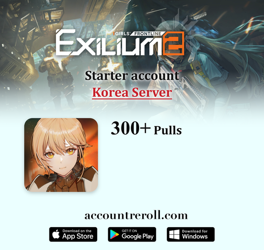 Girls' Frontline 2: Exilium Starter Account with Pulls [Korea]