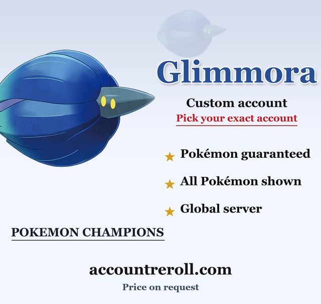 Glimmora Pokemon Champions Custom Account