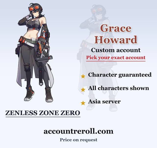 Grace Howard Zenless Zone Zero Custom Account