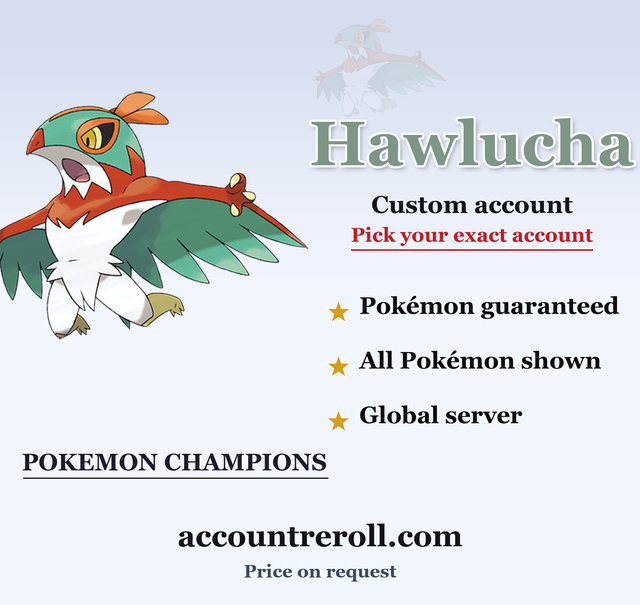 Hawlucha Pokemon Champions Custom Account